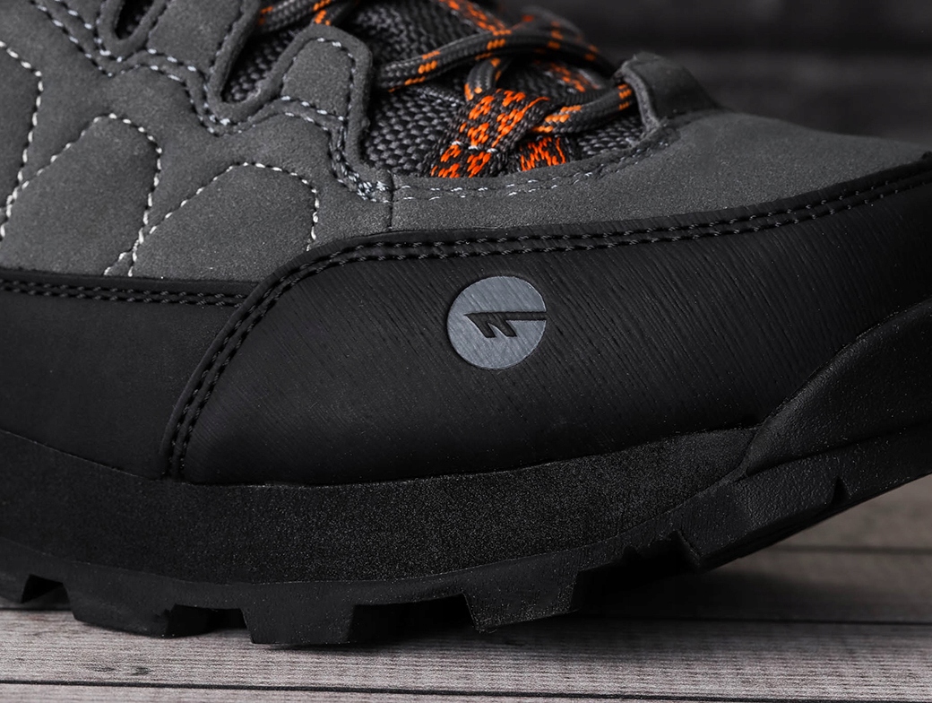 Buty męskie HI-TEC Low WP Dark Grey WODOODPORNE Rozmiar 44