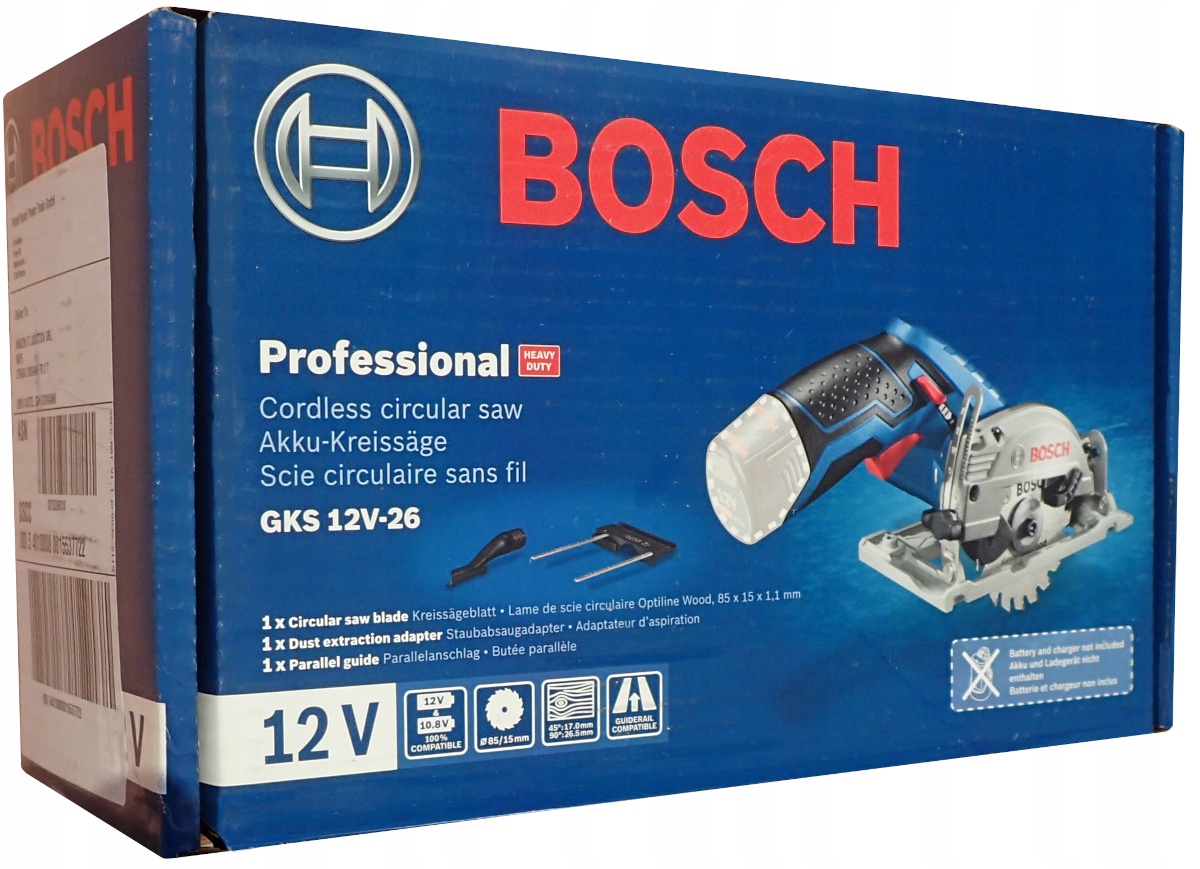 Akumulátorová kotoučová pila Bosch Gks 12V-26 Body