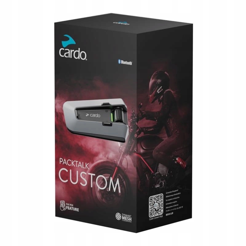 Interkom univerzálny Cardo Packtalk Custom Single