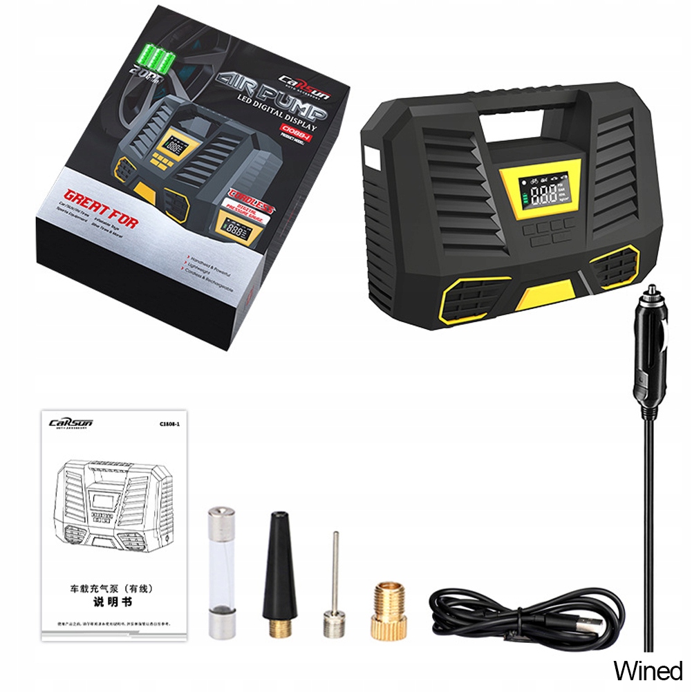 Для шин светодиодный экран фонарик 30s быстрый inf насос