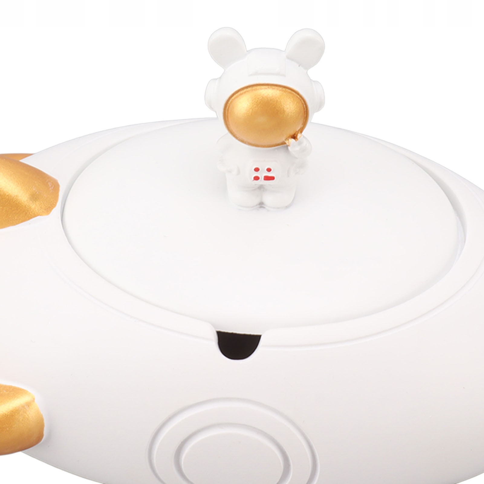 Samolot popielniczka 2 gniazda żywica dekoracyjna Waga produktu z opakowaniem jednostkowym 0.6 kg