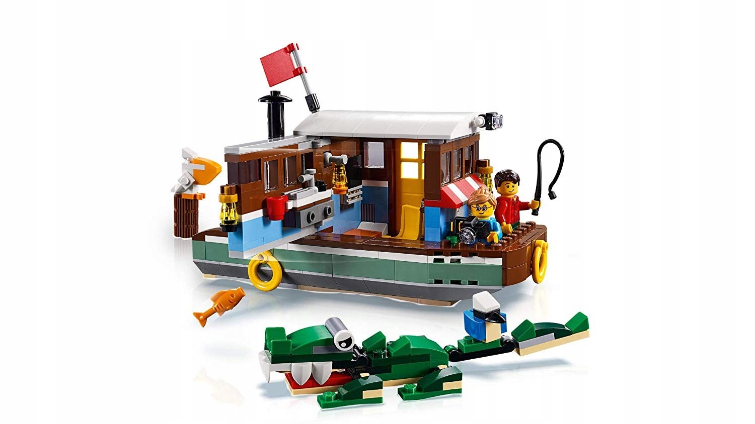 LEGO 31093 Creator 3 w 1 31093 Łódź mieszkalna 3w1 + GRATIS EAN (GTIN) 0673419302135