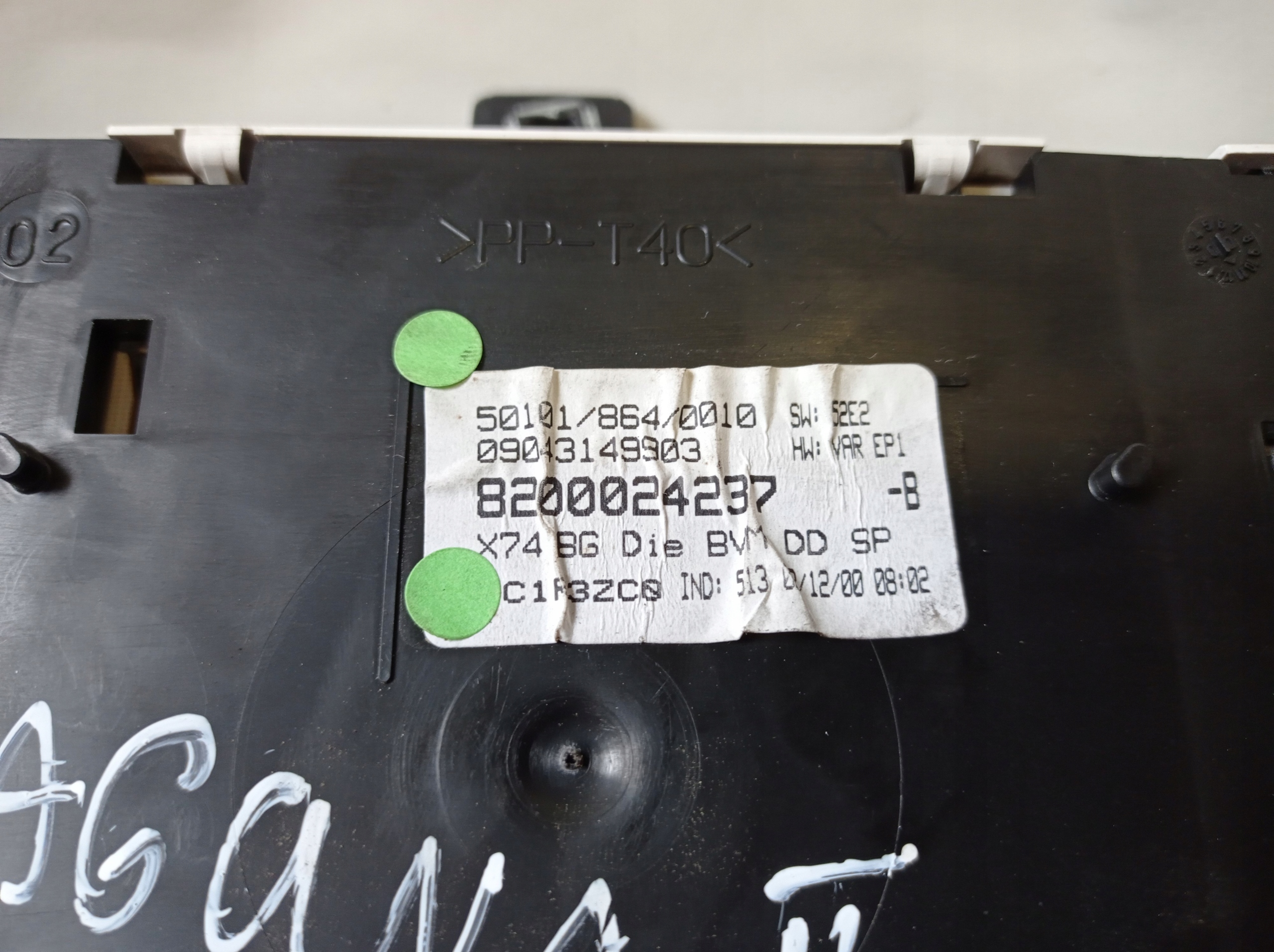 спидометр часы renault LAGUNA II англия 8200024237