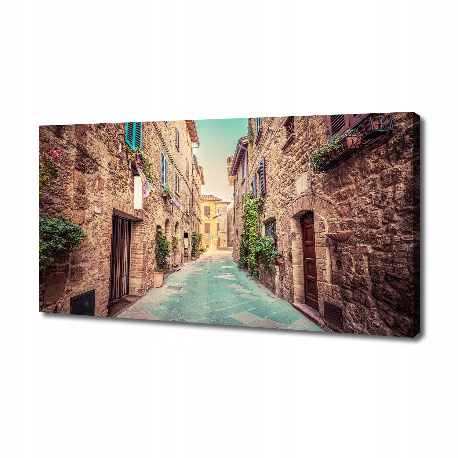 Fotoobraz obraz na plátně Italské uličky 140 x 70 cm