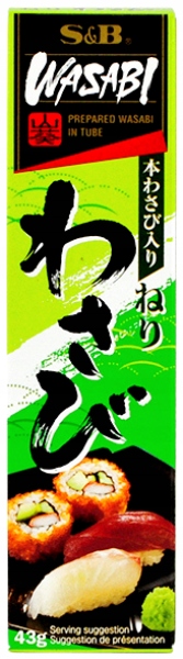 

Pasta wasabi w tubce 43g S&b