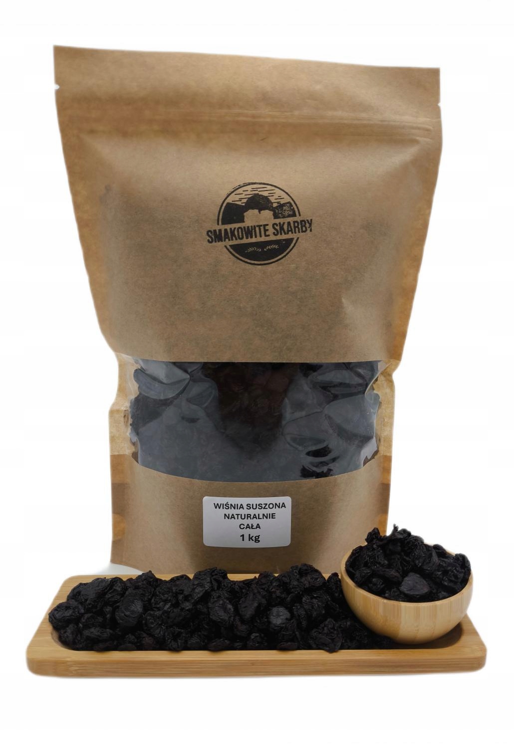 Wiśnia suszona naturalnie całe owoce bez cukru 1kg