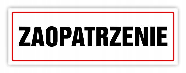 TABLICA BHP-ZAOPATRZENIE ND006