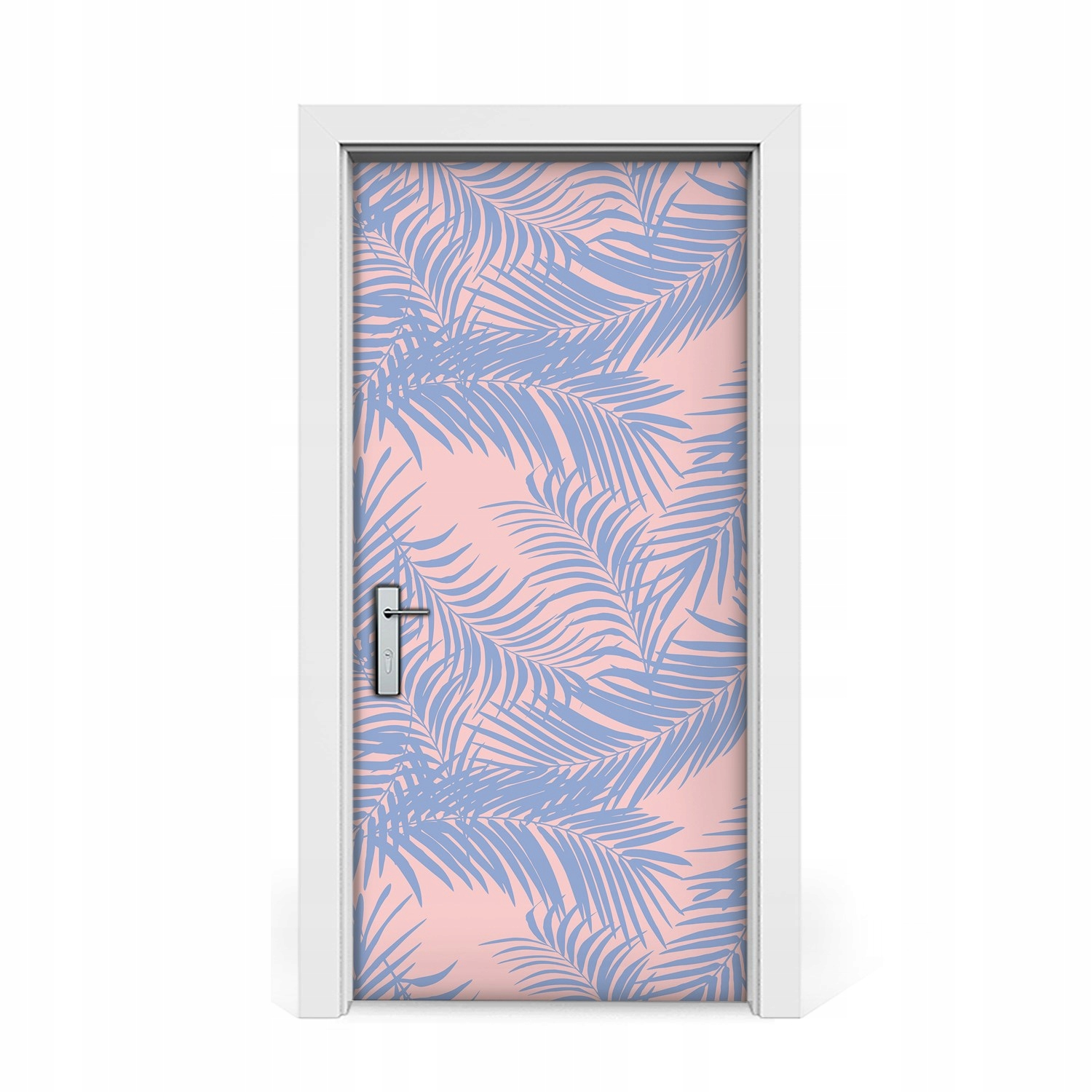 

Fototapeta naklejka drzwi Niebieskie liście 95x205