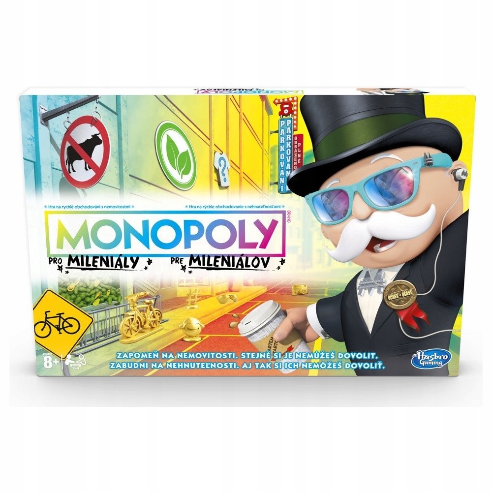 Gra planszowa Hasbro Monopoly pro mileniály Hasbro