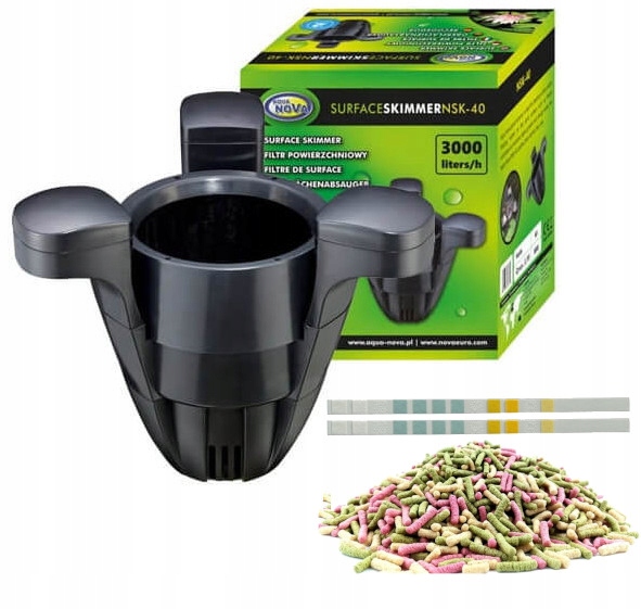 

Filtr Skimmer Z Pompą Do Oczka 3000L/H