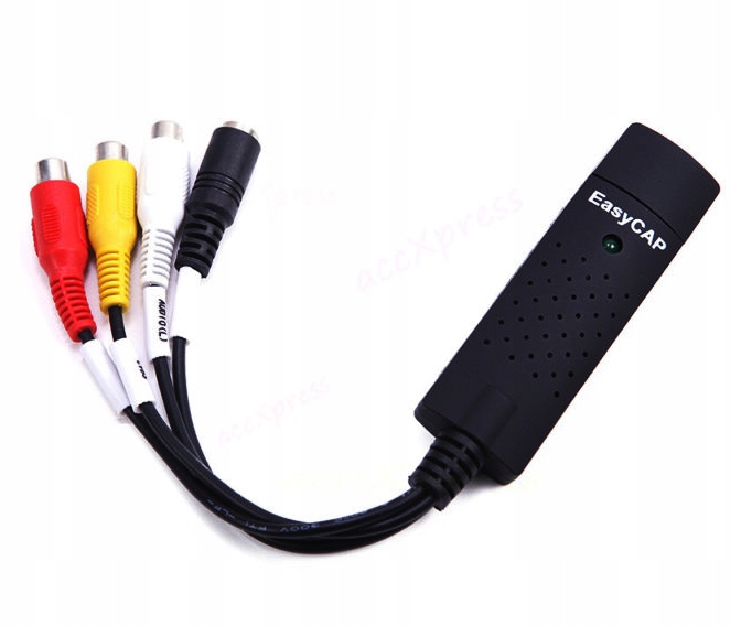 VIDEO GRABBER EASYCAP ZGRYWANIE Z VHS ns PC USB AV Kod producenta USB 2.0 Video Grabber