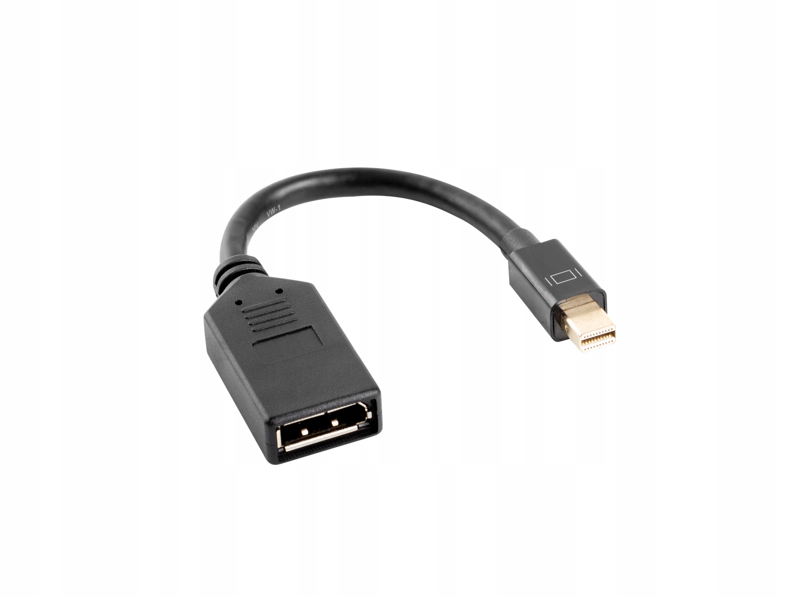 Kabel adapter mini Displayport -> Displayport Złącza DisplayPort - mini DisplayPort