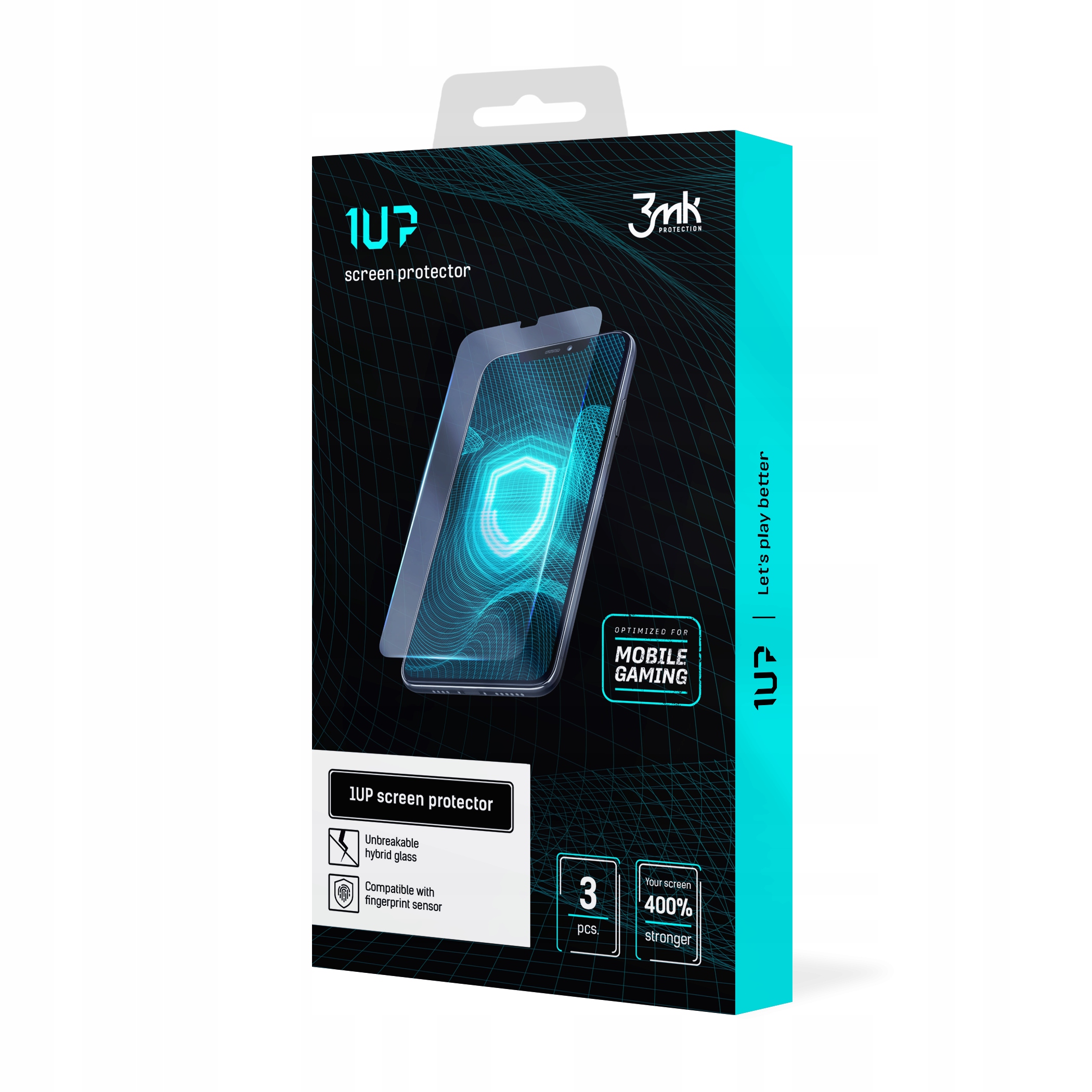 Folia ochronna hydrożelowa na ekran do iPhone 16 Pro 3mk 1UP (3 sztuki)