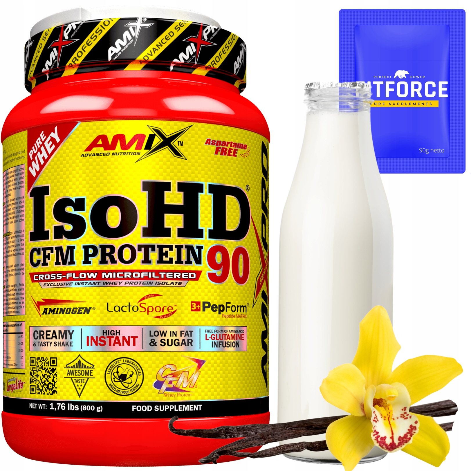 Bílko Izolát Vanilkový Koktejl Proteinové rychlé hubnutí keto produkt