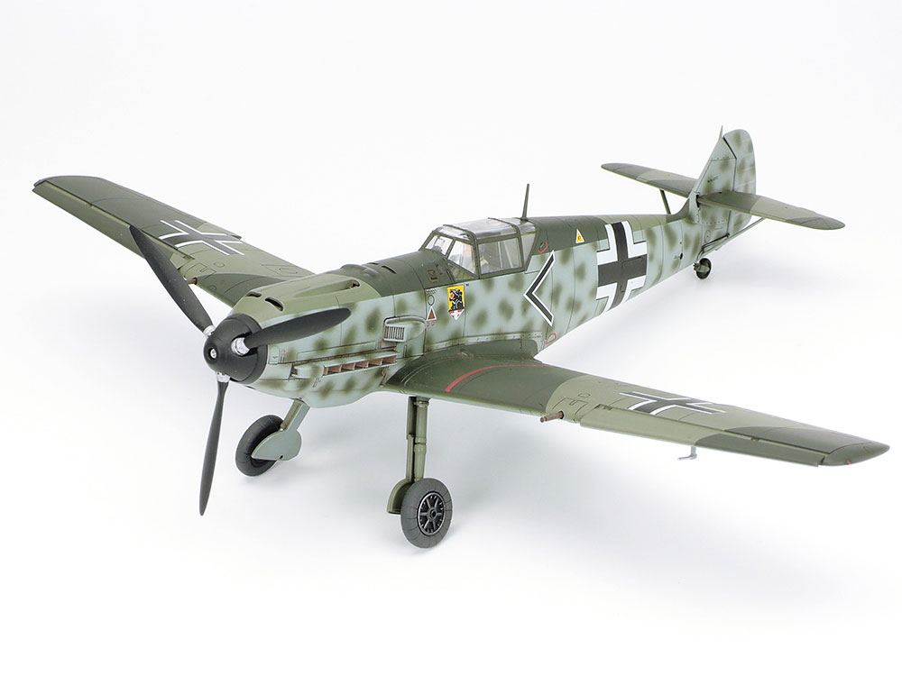 Letadlo Messerschmitt Bf109 E-3 model 61050 Tamiya