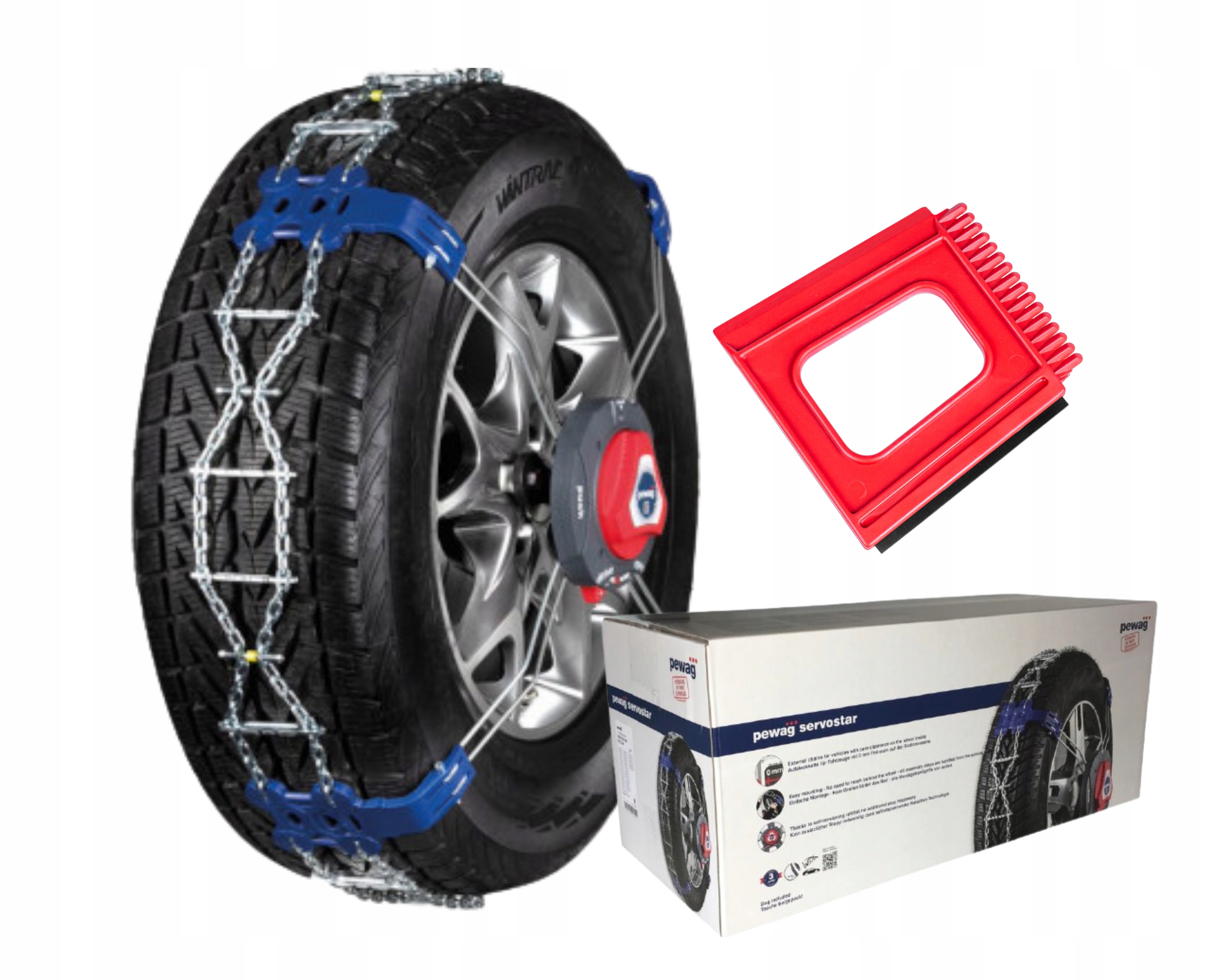 Snehové reťaze automatický napínač Pewag Servostar RSC920V 265/55 R18