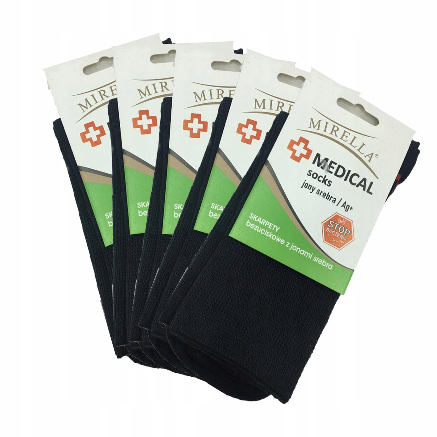 

Skarpety Medical jony srebra 44-46 Grafit 5-pak