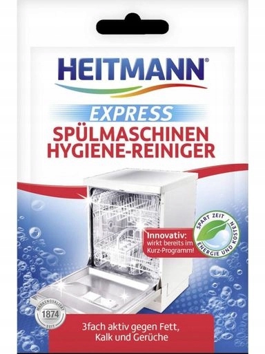 Levně 3x heitmann čistič myčky nádobí express 30 g