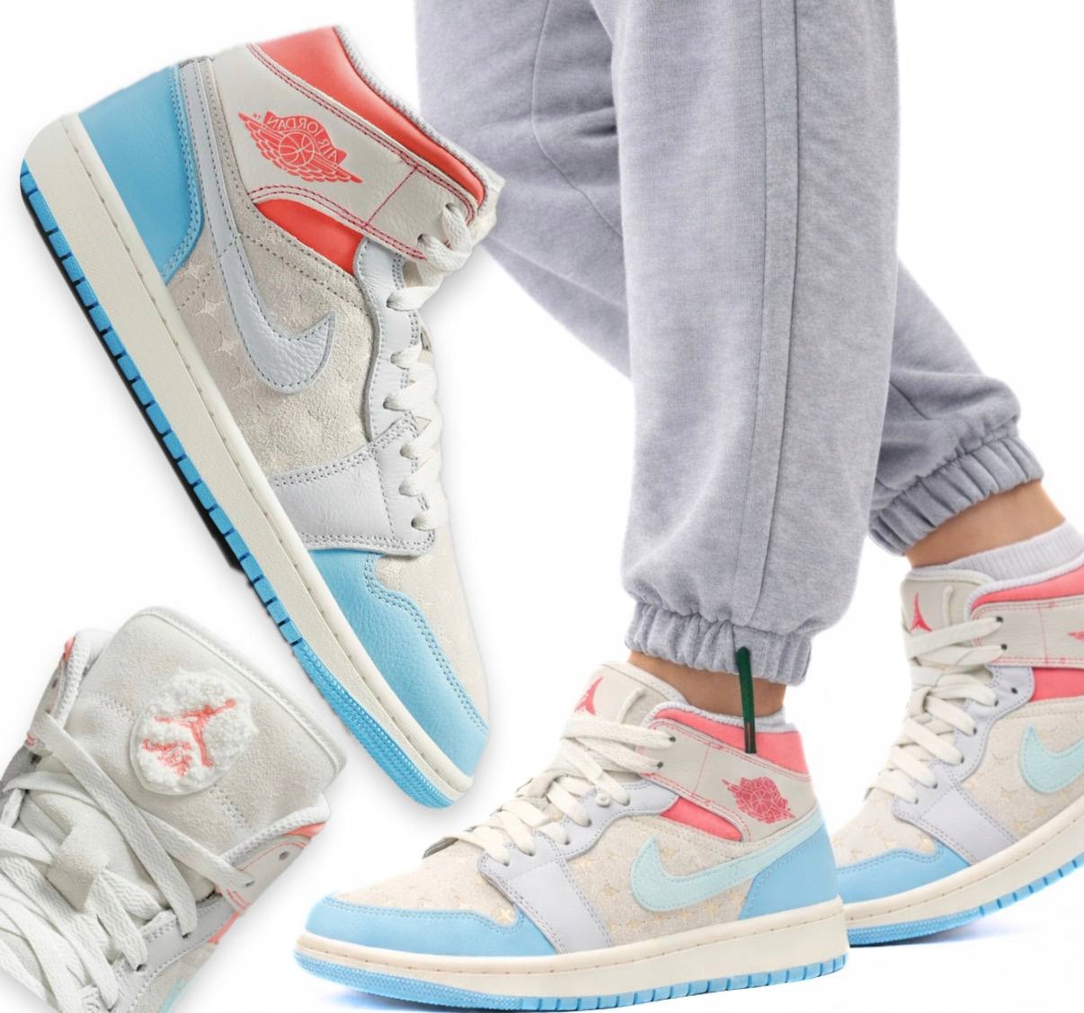 Dámské boty Air Jordan sportovní Pohodlné lehké Tenisky Nike pro každodenní nošení