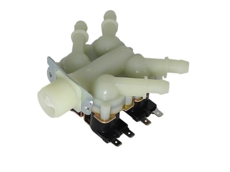 Elektroventil 12V s čtyřnásobným závitem 3/4 hrdla 11 mm