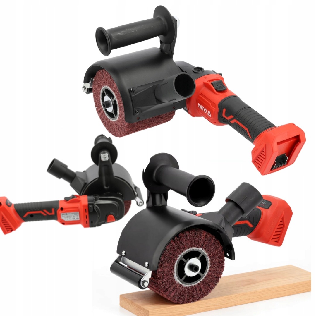 18V Akumulátorová Satinovačka Na Dřevo 120 MM, Tělo Yato YT-81950