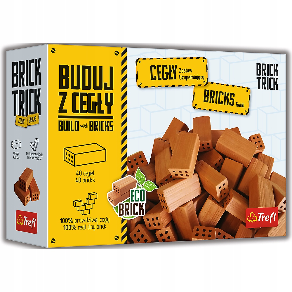 

Brick Trick Cegły Pełne Uzupełnienie 40 Szt Trefl