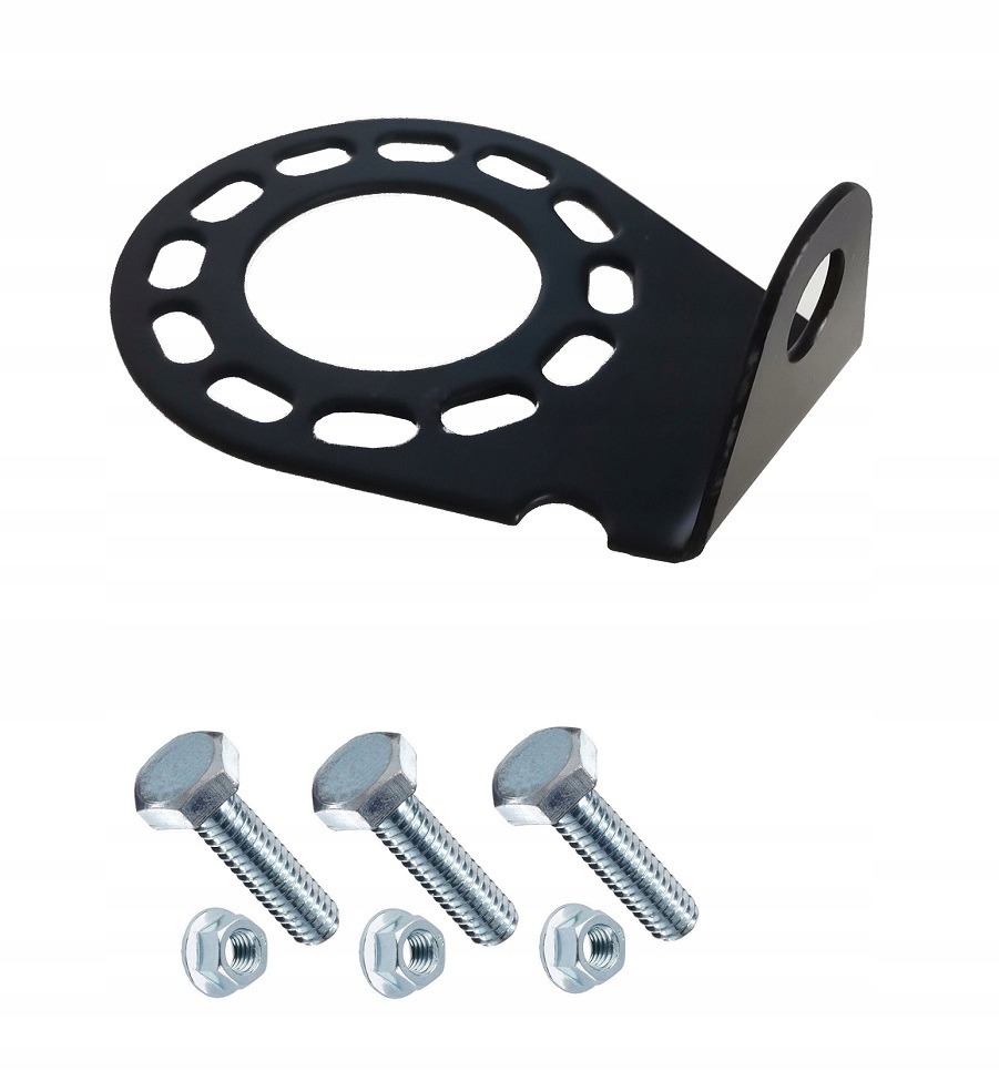 WSPORNIK UCHWYT mocowanie GNIAZDA przyczepy +śruby