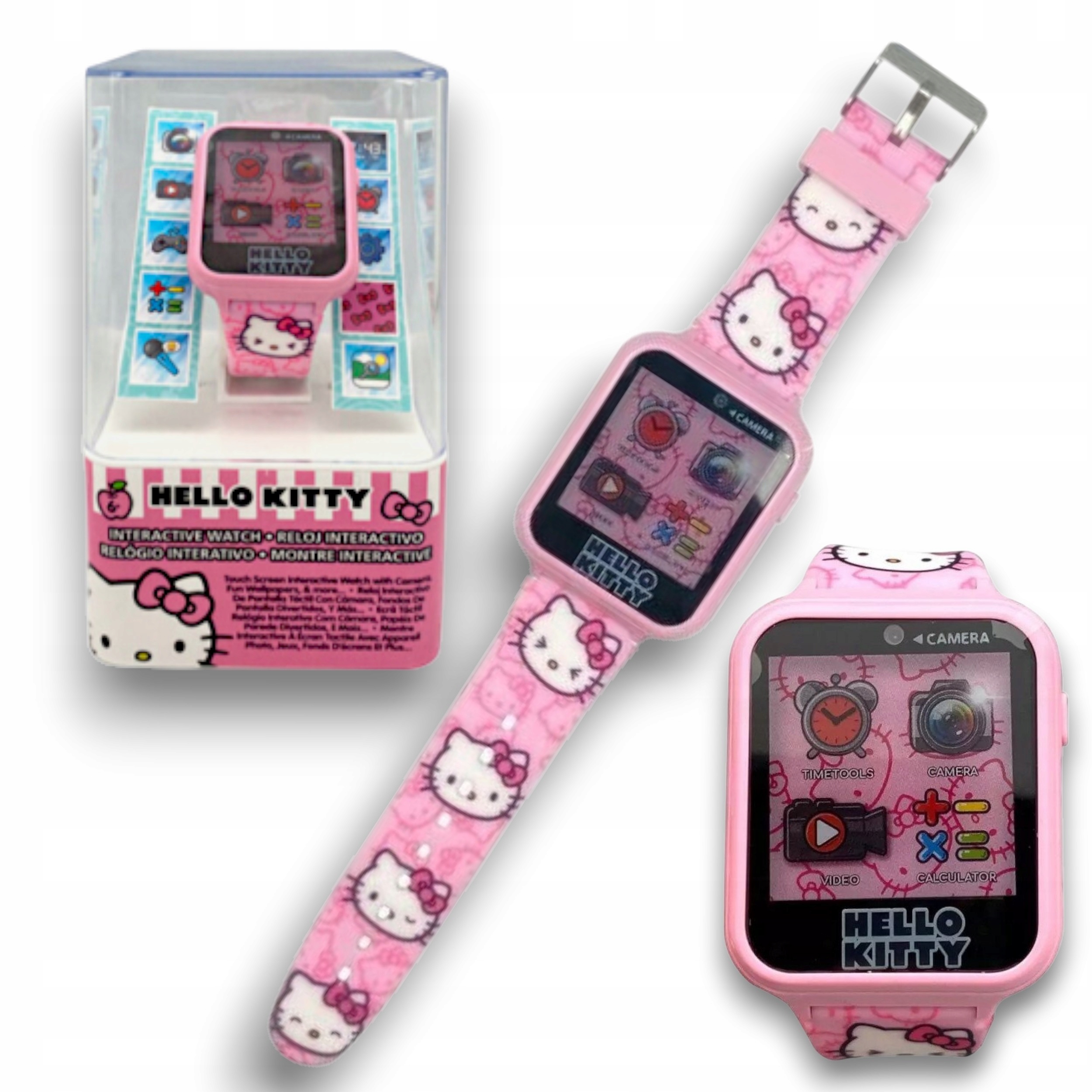 Chytré Hodinky Hello Kitty 10 Funkcí, interaktivní hodinky