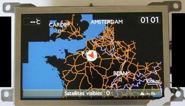 WYŚWIETLACZ EKRAN MONITOR LCD CITROEN DS5 RT6 OK