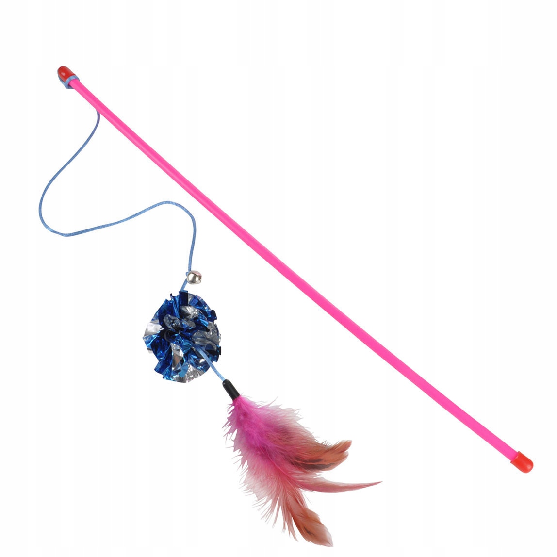 

Zabawka Dla Kota Wędka Różowe Piórko 40 cm