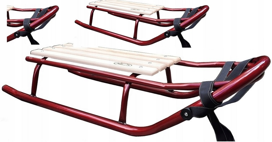 Grube Polskie Sanki Sportline Fast Dla Dzieci I Dorosłych do150kg