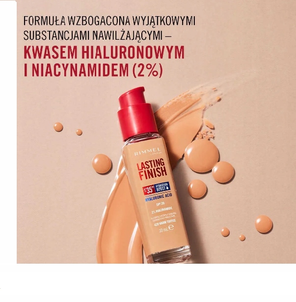 Rimmel podkład Lasting Finish 35H 200 Soft Beige Marka Rimmel