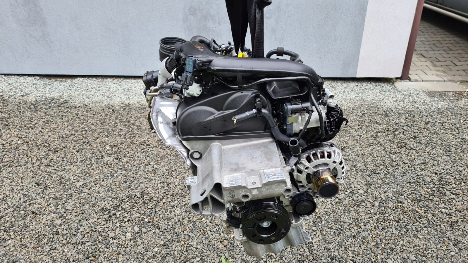 engine MOTOR complete DKR VW T-ROC 1.0 TSI