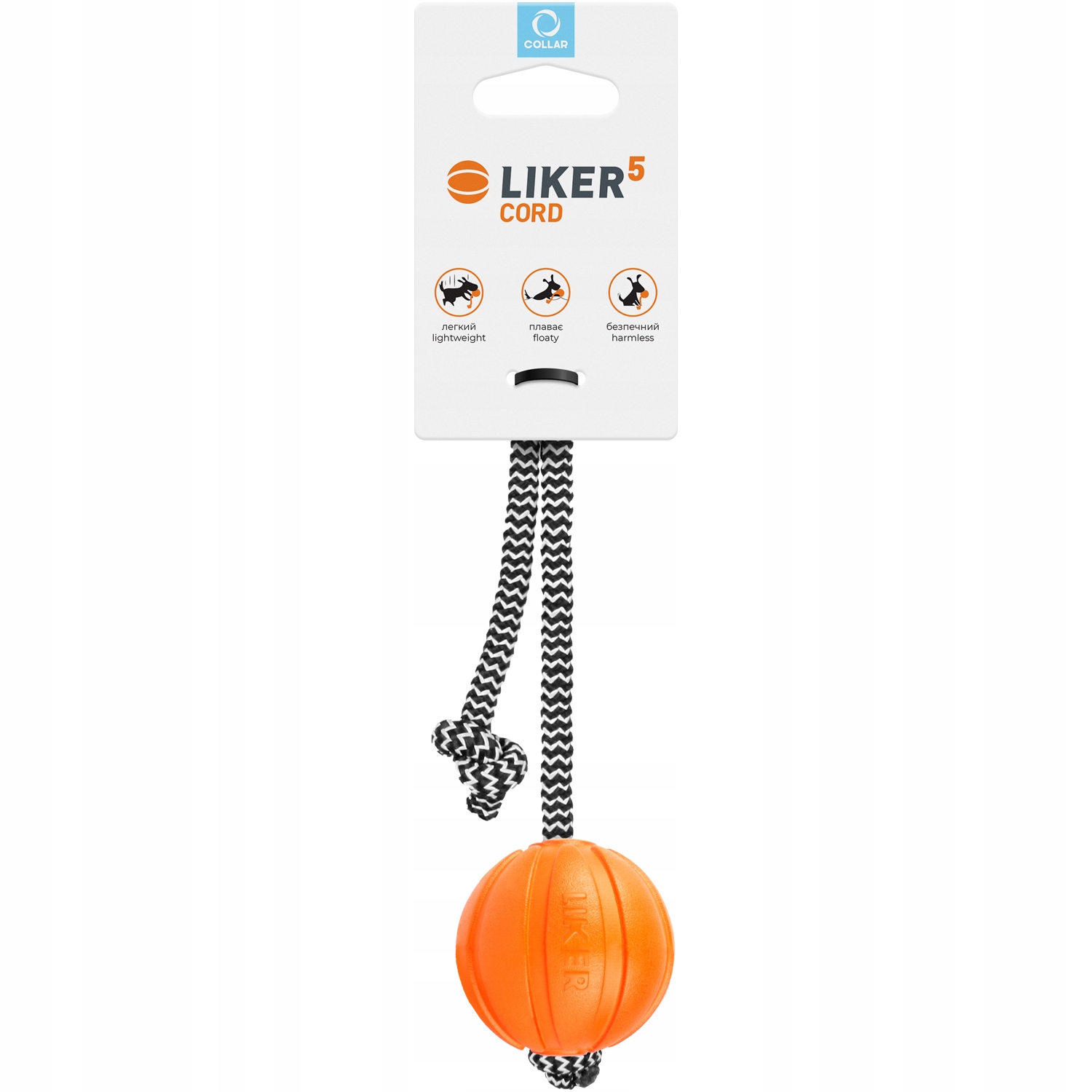 

Liker Cord 5 – piłka ze sznurkiem dla małych ras