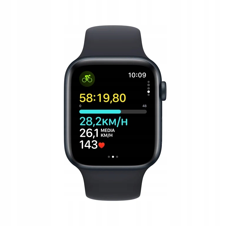 Apple Watch SE (Gen. 2) GPS 44 mm OLED Wi-Fi NFC 5 ATM Midnight Marka Apple