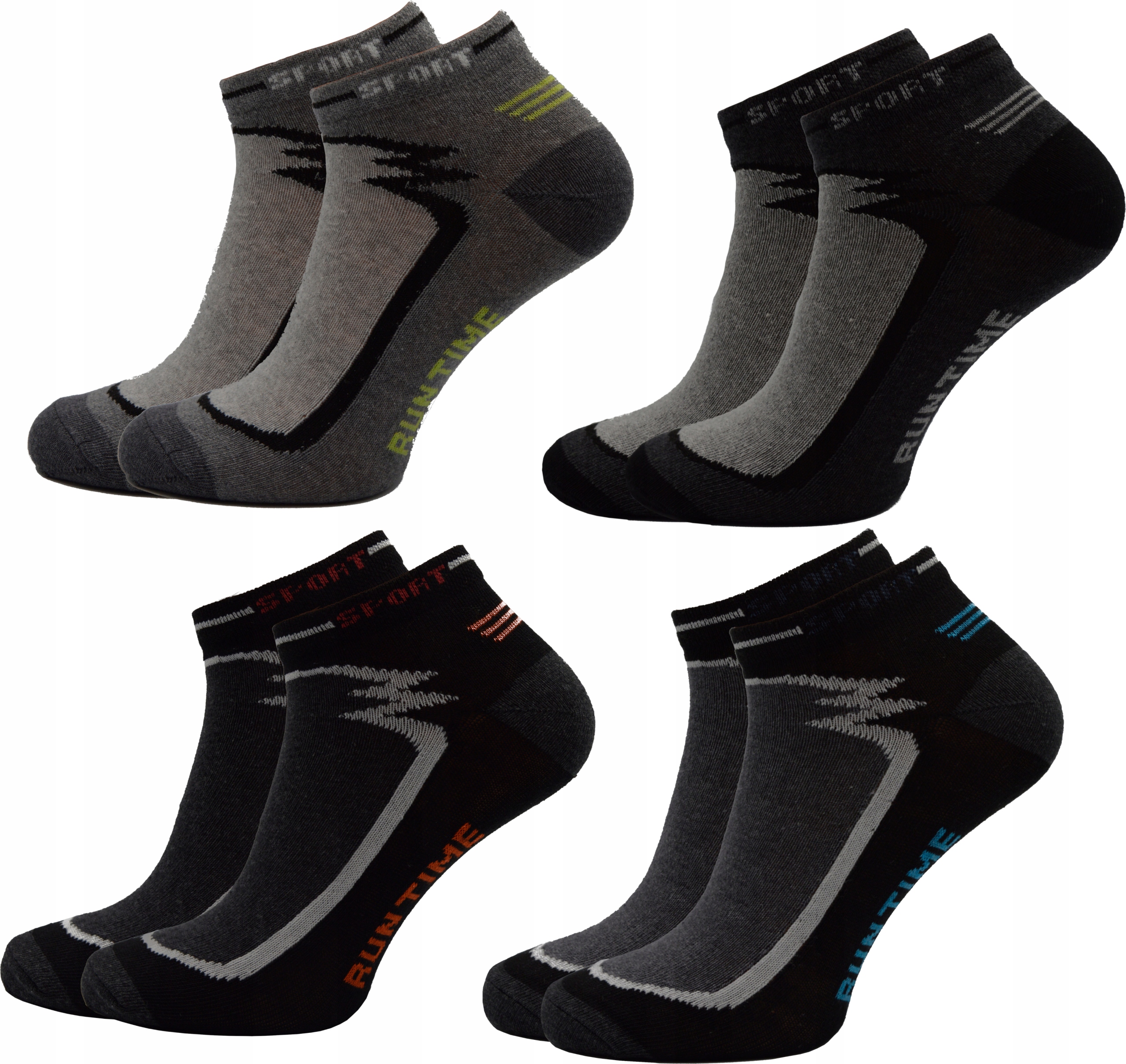 

3x Stopki skarpety damskie bawełniane wz 1 r 35-37