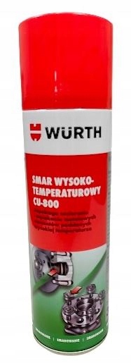 Wurth Cu 800 smar miedziany wysokotemperaturowy