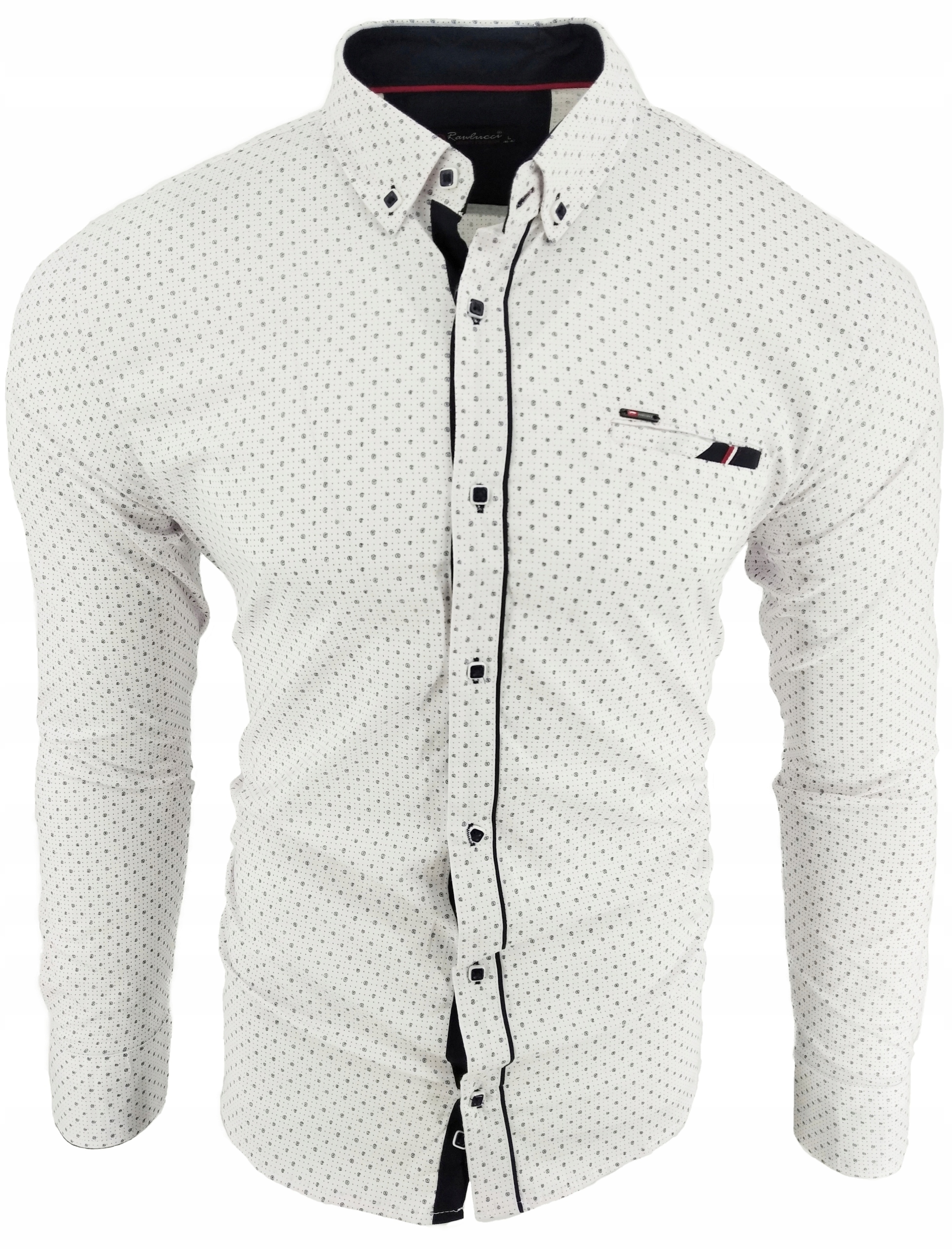 KOSZULA MĘSKA BIAŁA RAW 2144 ROZMIAR: 2XL 45/46 Marka inna