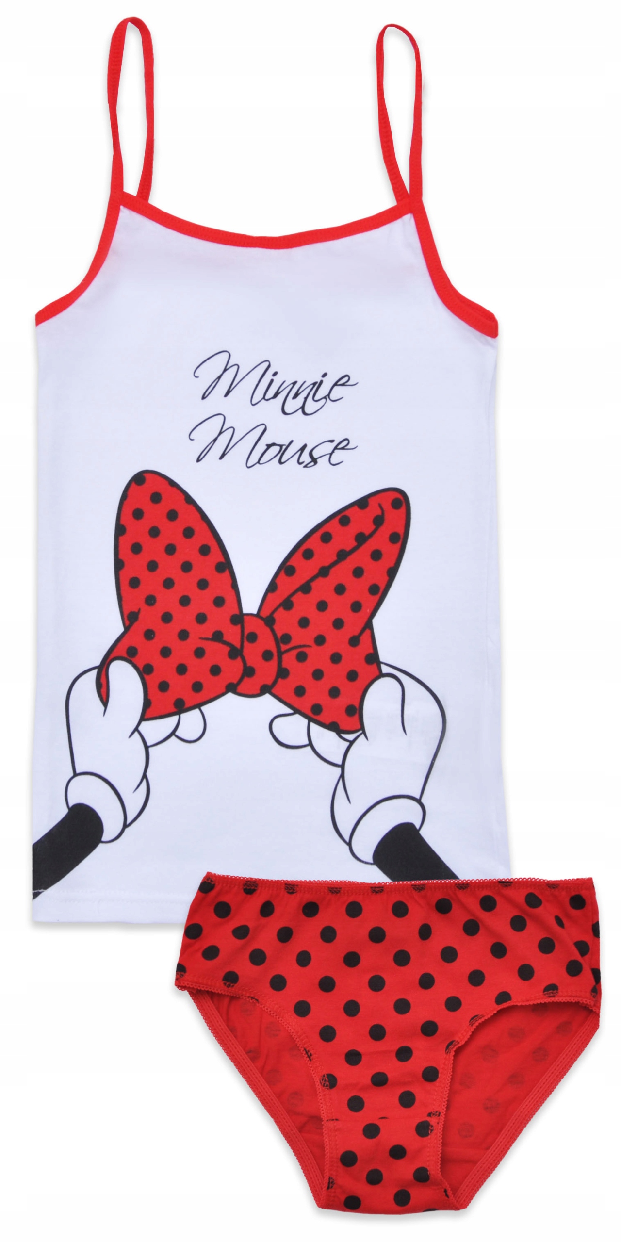 

Myszka Minnie Mini Komplet Majtki Koszulka 110/116