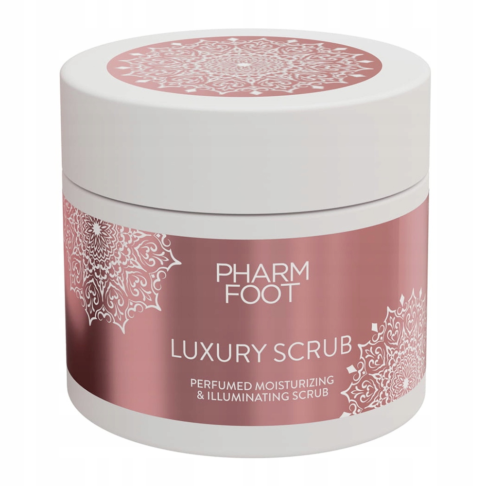 Hydratační a rozjasňující peeling Pharm Foot Luxury Scrub 200 g