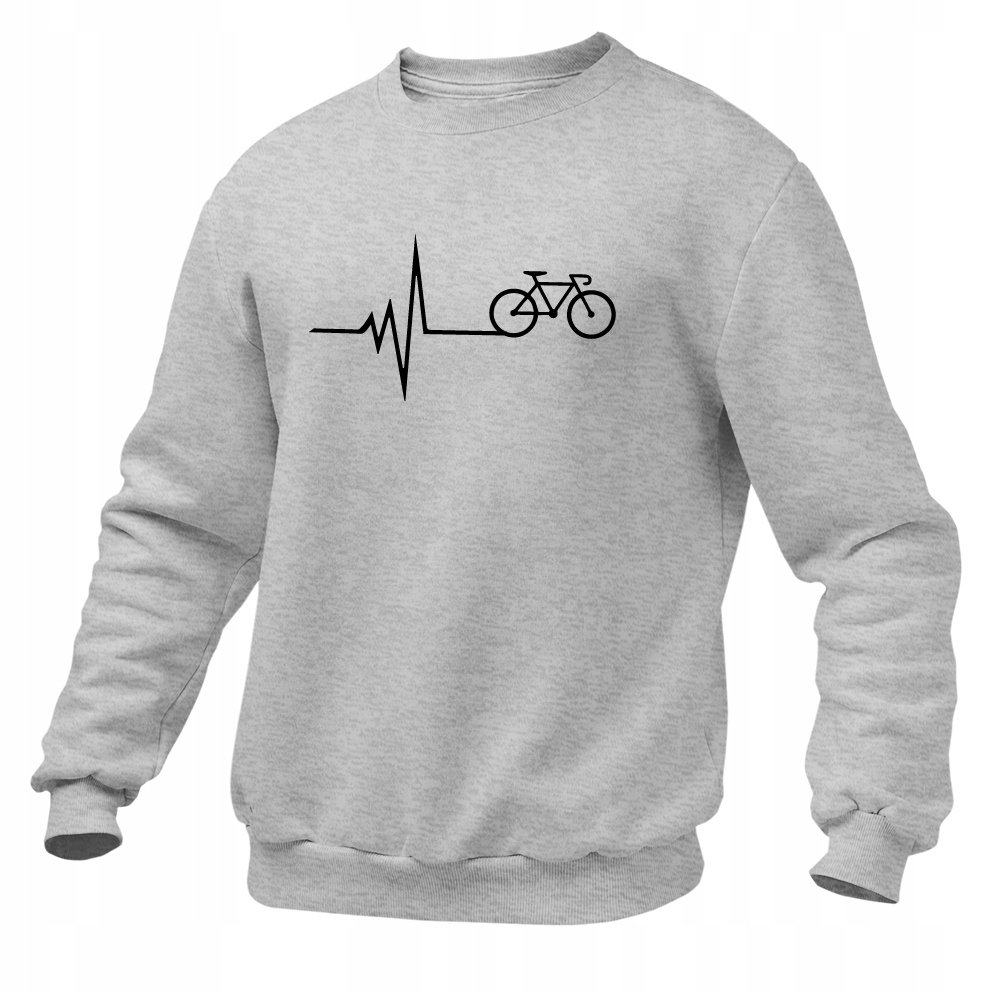 

Bluza bez kaptura Rower Linia Życia dla Rowerzysty