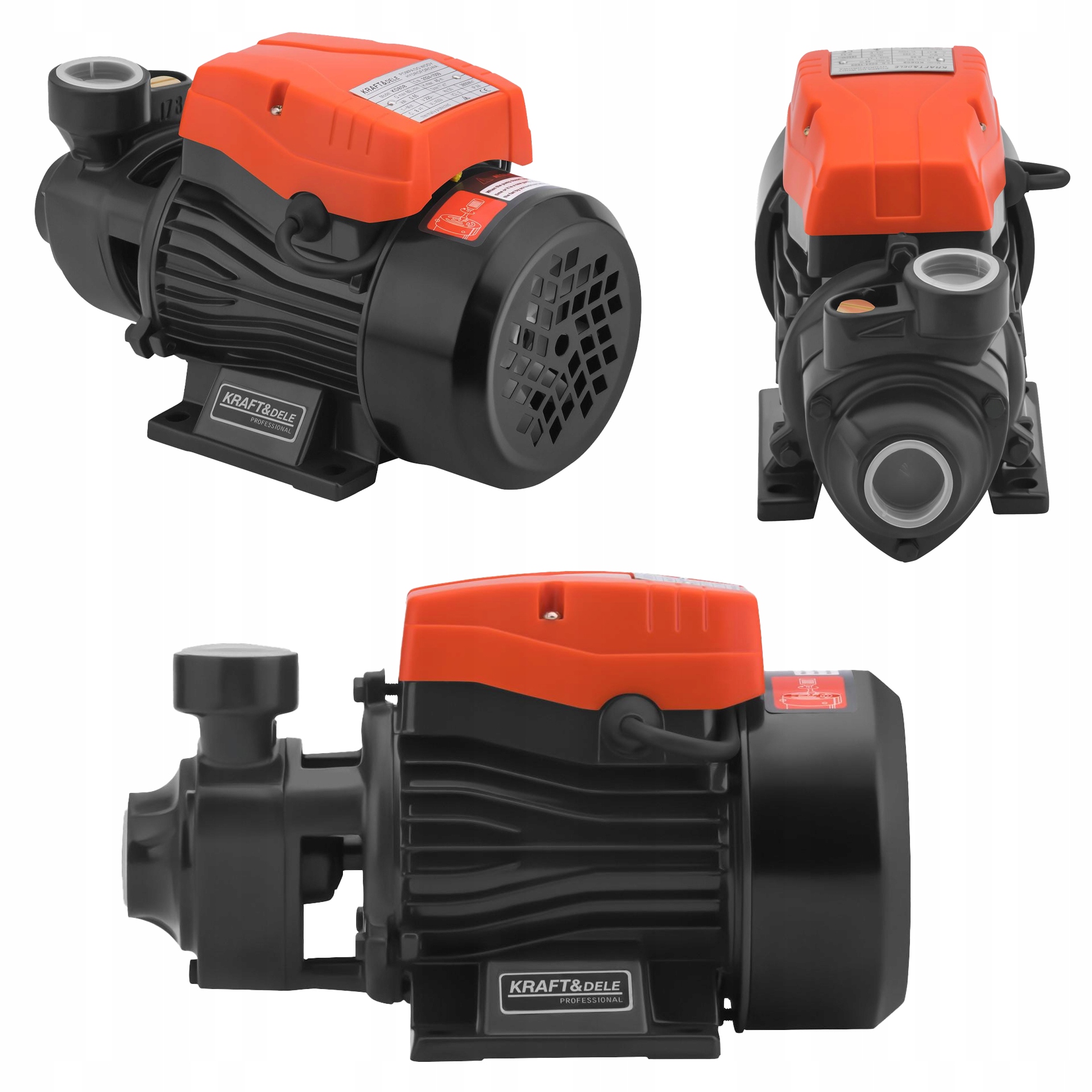 Hydroforová vodní pumpa Kraft&Dele 1" 650 W 3600 l/h