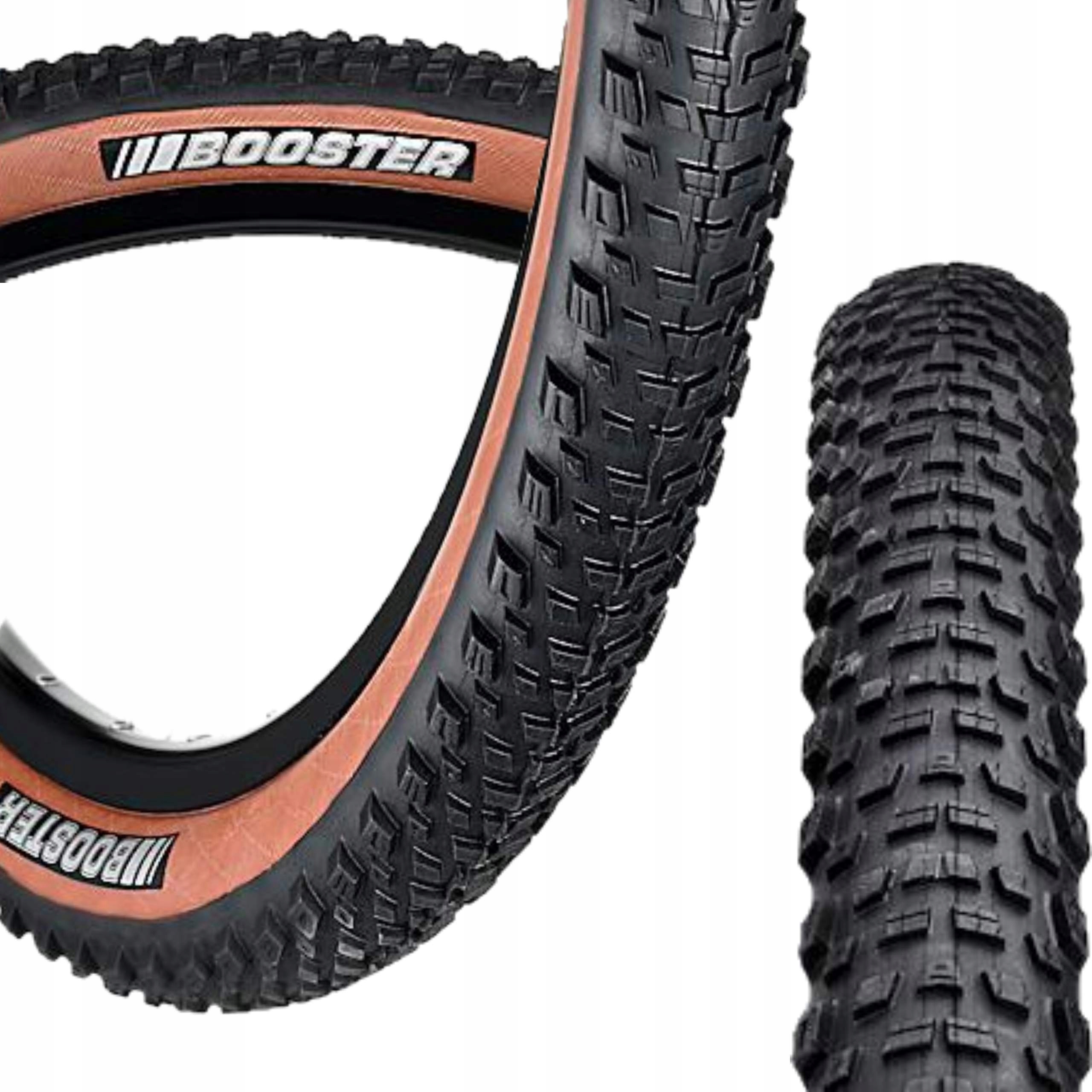 Plášť Na Kolo 29x2,40 Kenda Booster Pro Sport 60TPI Přívěsná Hnědá Bočnice