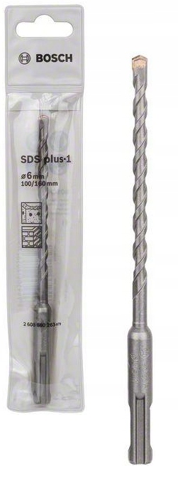 

Wiertło Sds plus-1 do betonu Bosch śr 6 100/160mm