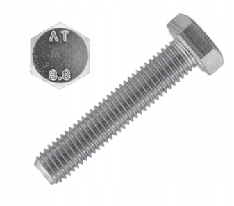 

Śruba z łbem 6-kątnym pod klucz kl8.8 M10x50mm 1kg