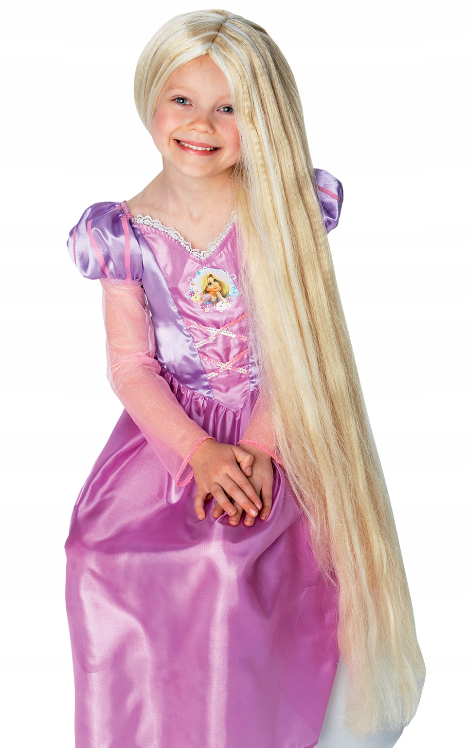 

Dziewczęca Peruka Roszpunka Deluxe - Disney