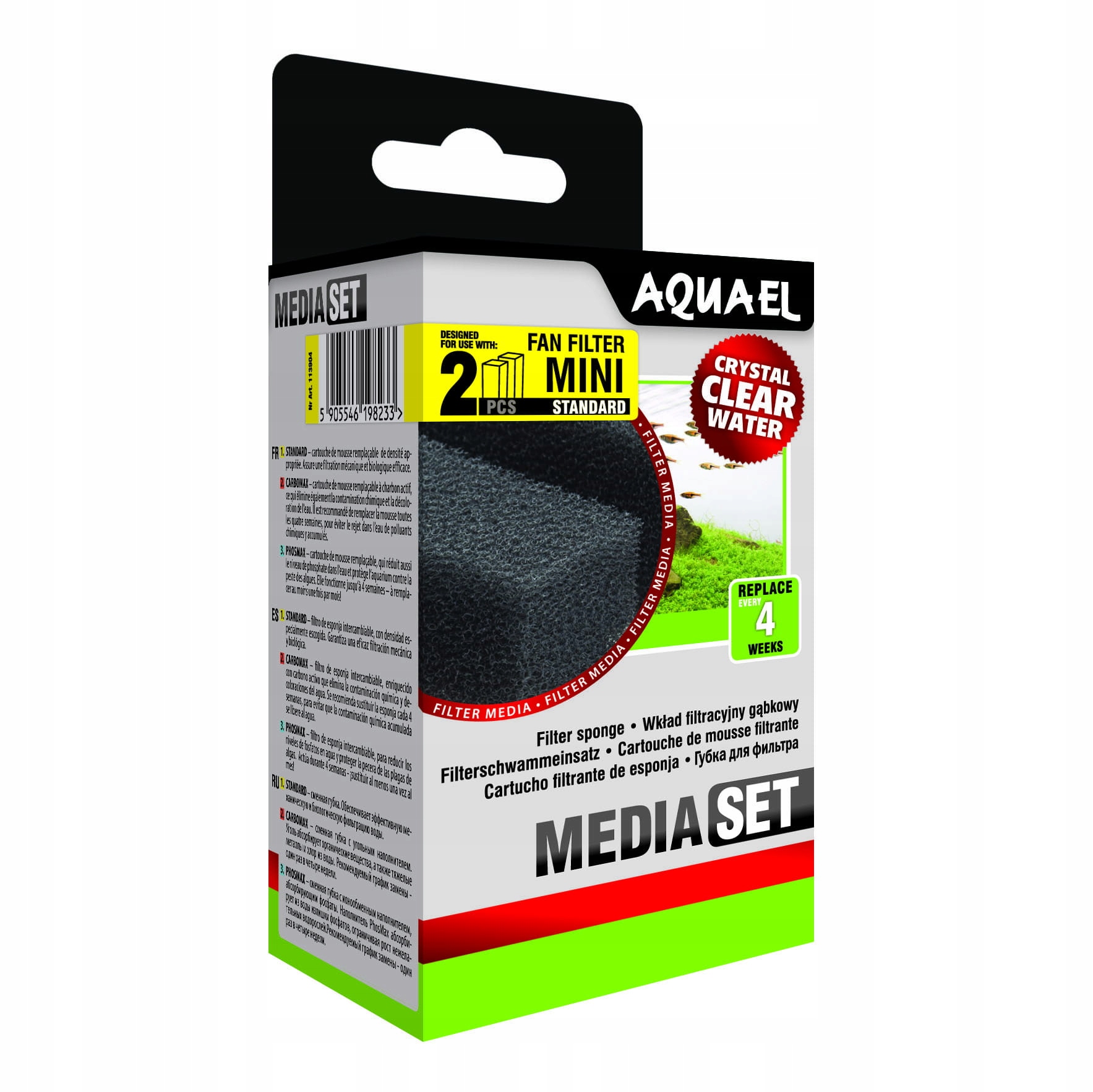 

Aquael Wkład Gąbkowy Zapasowy do Fan Mini Plus