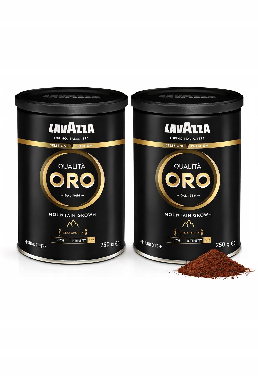 Levně Mletá káva Lavazza Qualità Oro Mountain Grown 250 g 100% Arabica Plechovka