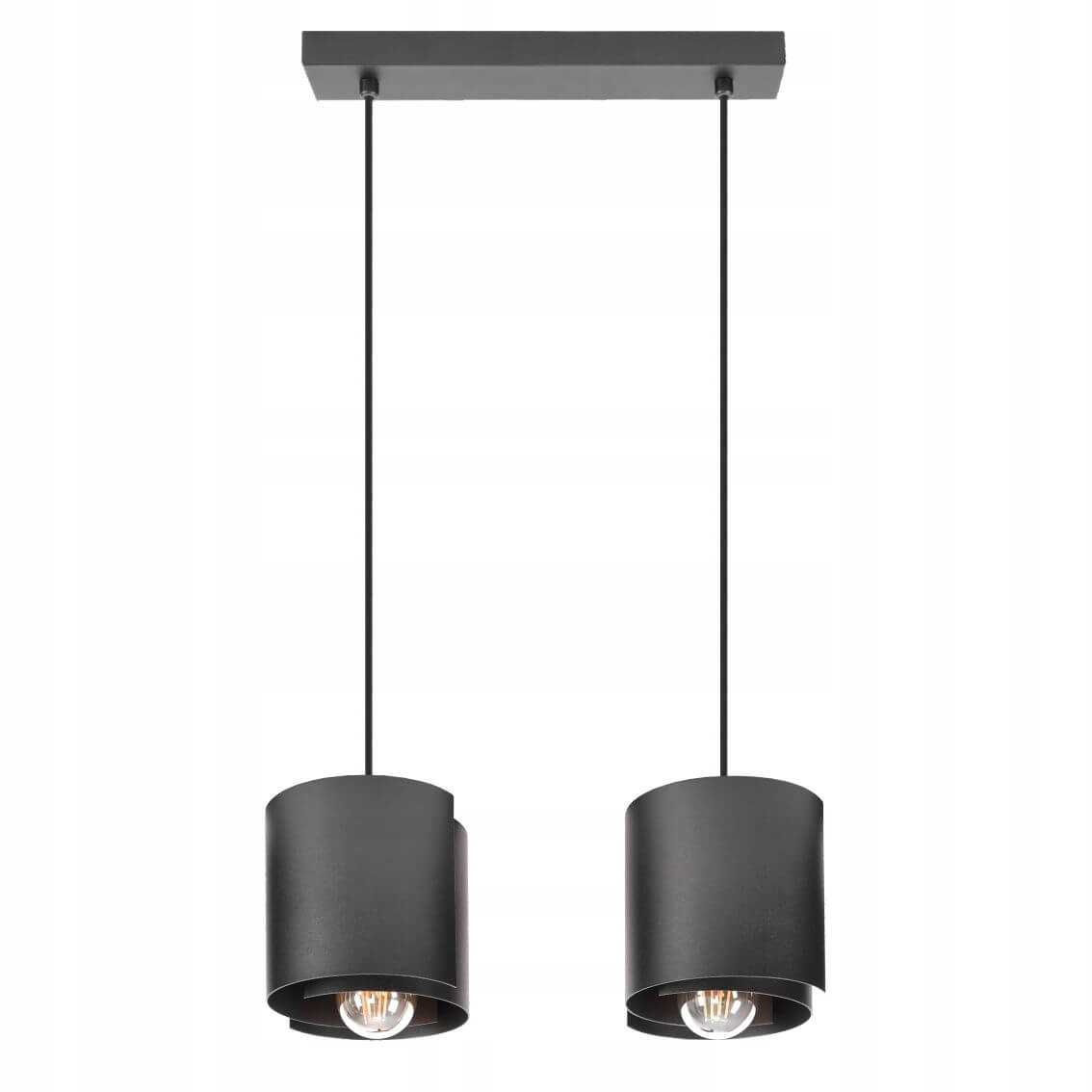 Hugo 2 Závěsná lampa černá