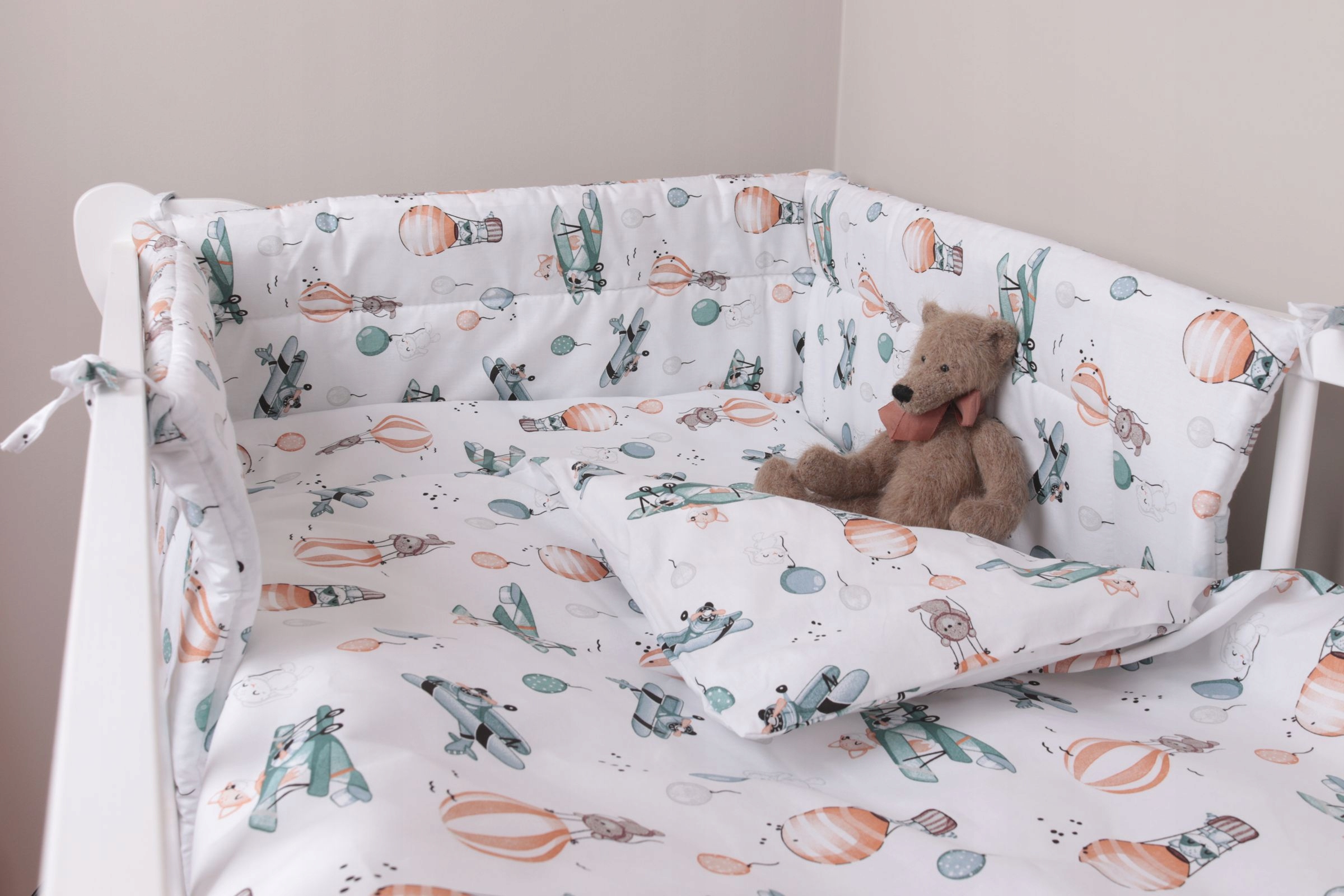 123BABY POŚCIEL DO ŁÓŻECZKA DZIECIĘCA 2EL 120x90 Stan opakowania oryginalne